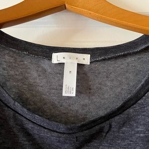 Nordstrom Sleeveless Body Con Leith Dress, Navy Heather, Size M